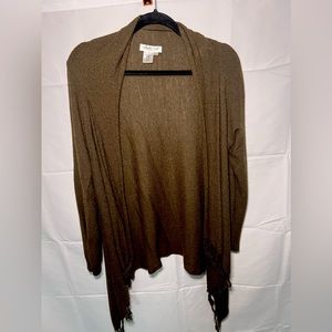 Coldwater Creek, size L, open lightweight sweater